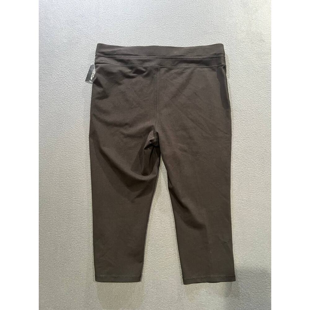ID Ideology Size Plus 2X Leggings Colorblocked Cropped Storm Black A010097 - Picture 12 of 12